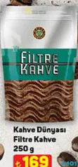 KAHVE DÜNYASI FİLTRE KAHVE 250 G
